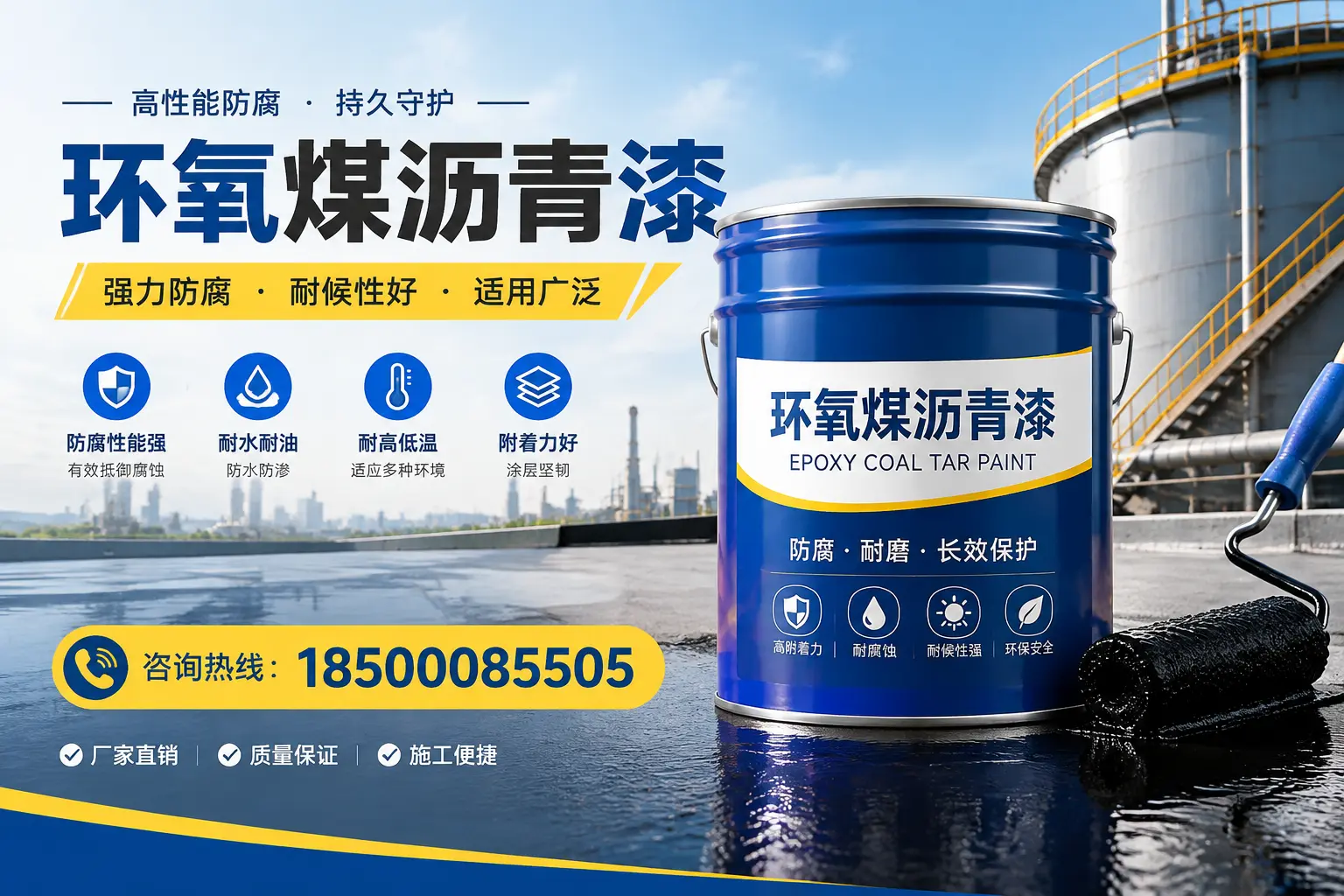 环氧煤沥青漆的储存与运输注意事项,云浮企业须知